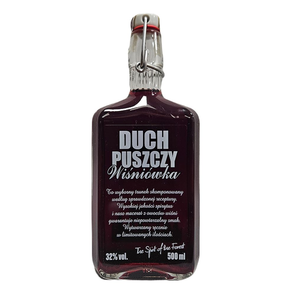 Wódka Duch Puszczy Wiśnia 32% 500 ml