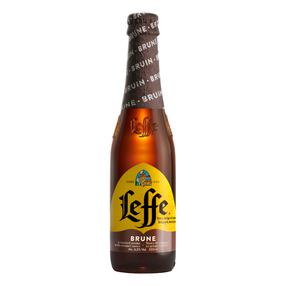 Piwo Leffe Brune 6,5% 330 ml
