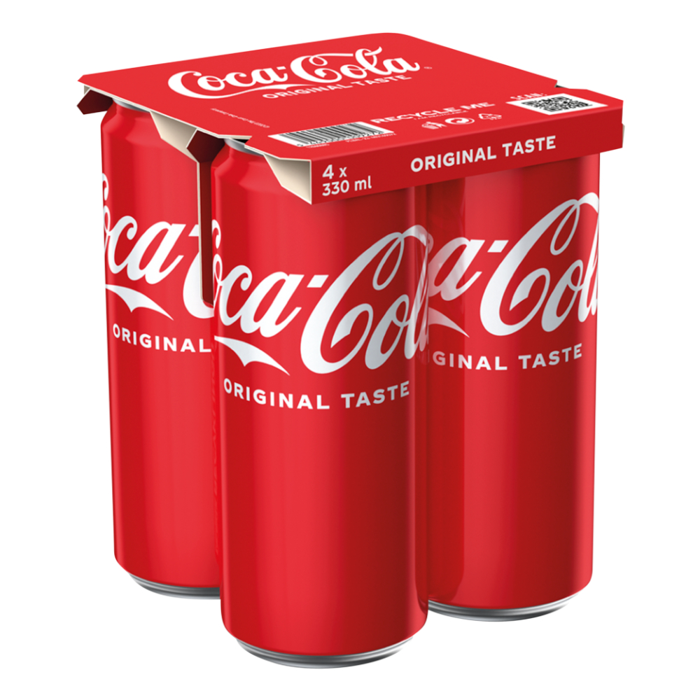 Napój Coca-Cola 4 x 330 ml