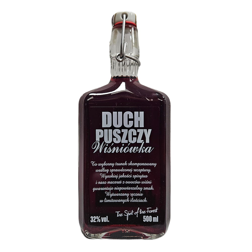 Wódka Duch Puszczy Wiśnia 32% 500 ml