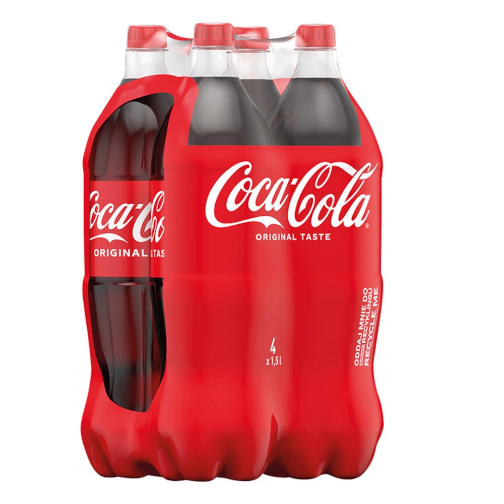 Napój Coca-cola 4 x 1500 ml
