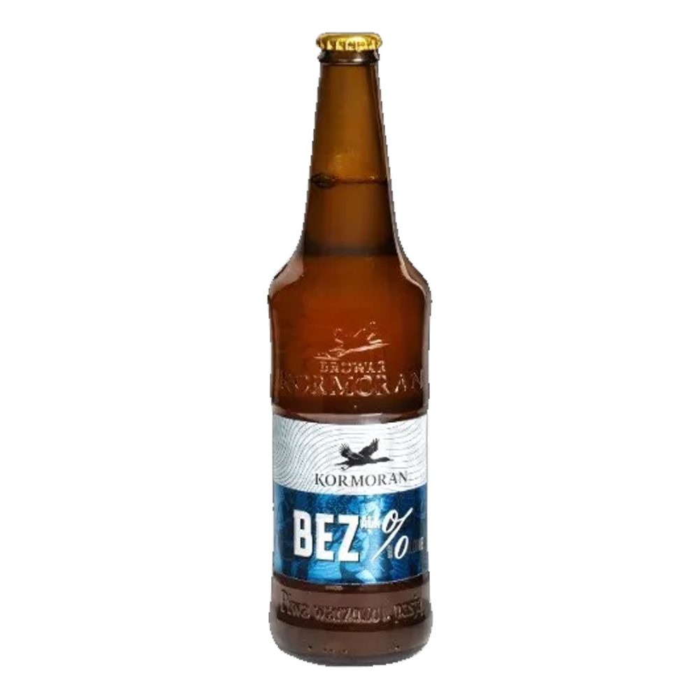 Piwo Kormoran Jasne 500 ml bezalkoholowe
