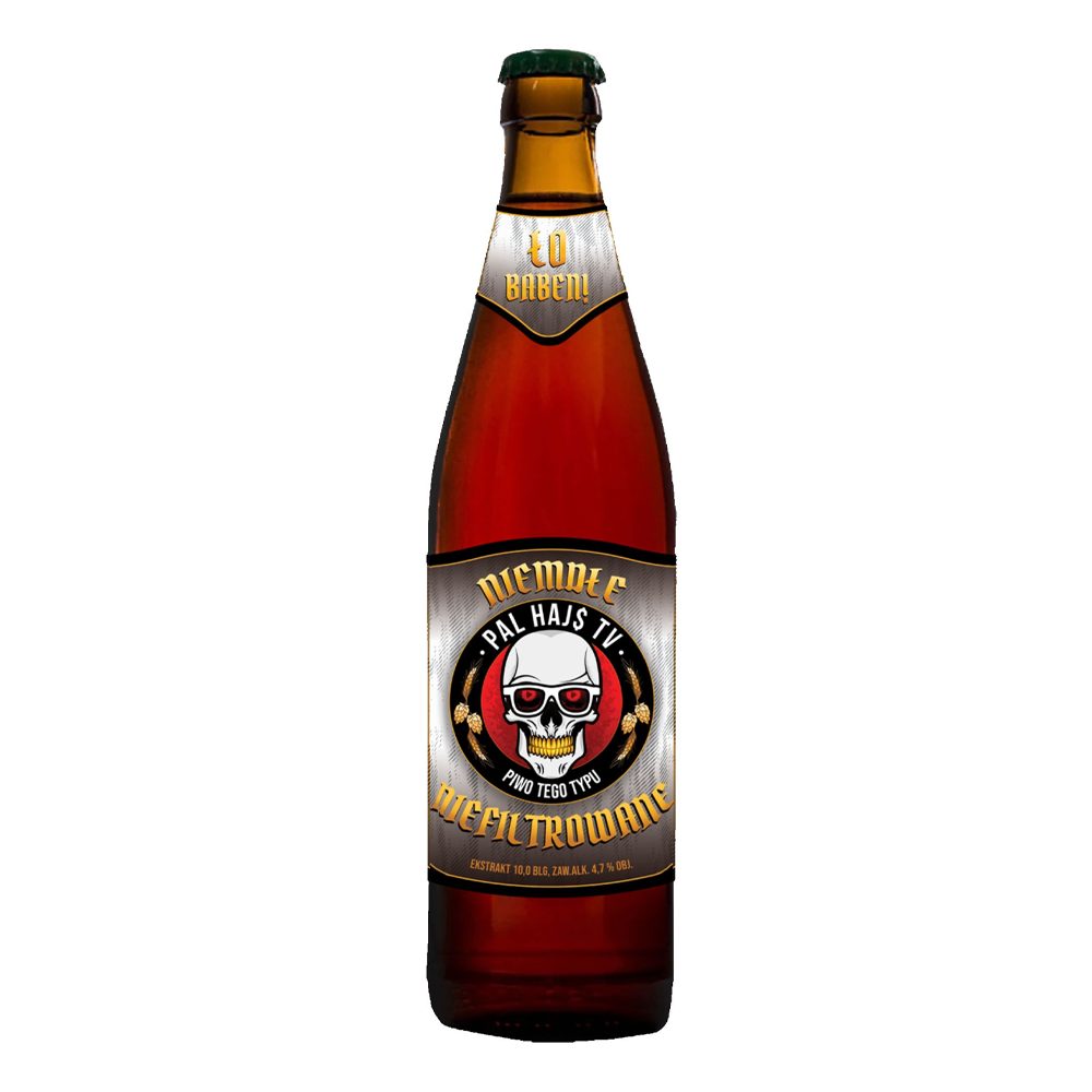 Piwo Browar Staropolski Niemdłe Pal Hajs TV Niefiltrowane 4,7% 500 ml
