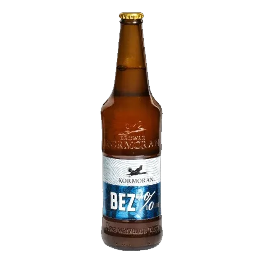 Piwo Kormoran Jasne 500 ml bezalkoholowe