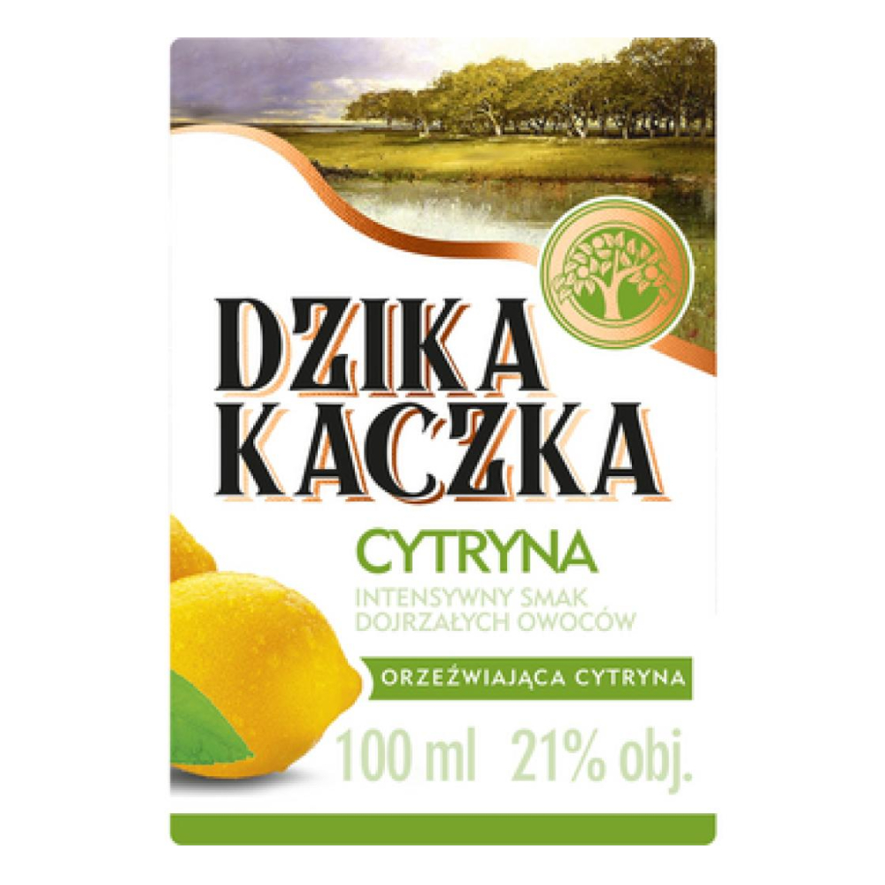 Dzika Kaczka Cytryna 21% 100 ml