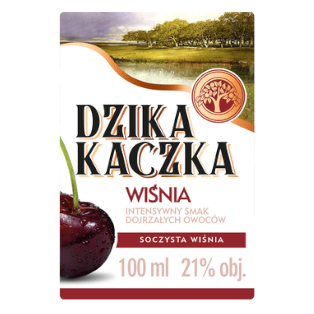 Dzika Kaczka Wiśnia 21% 100 ml