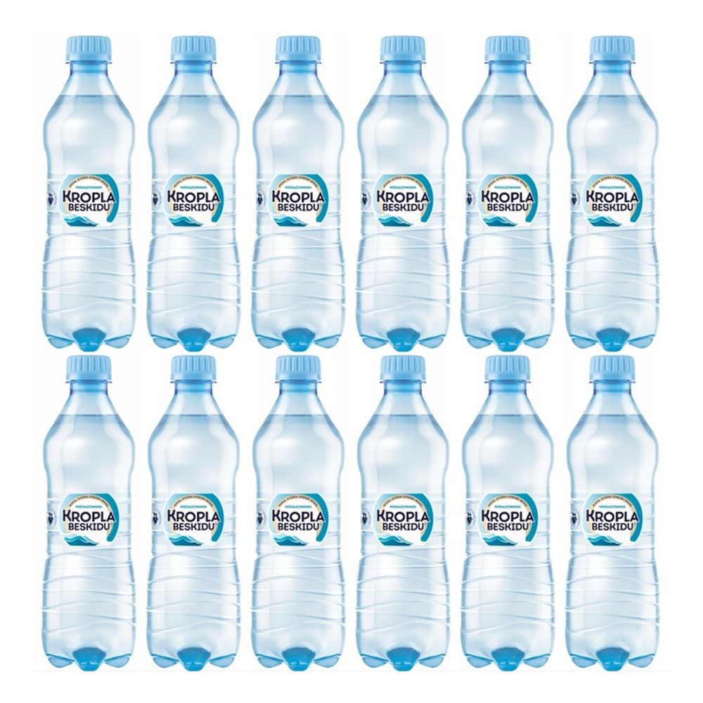 Woda Kropla Beskidu x12 500 ml niegazowana