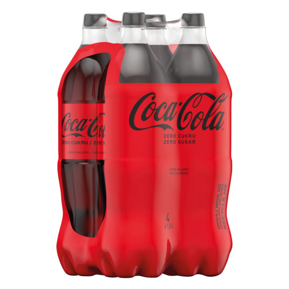 Coca-Cola Zero 4x 1500 ml