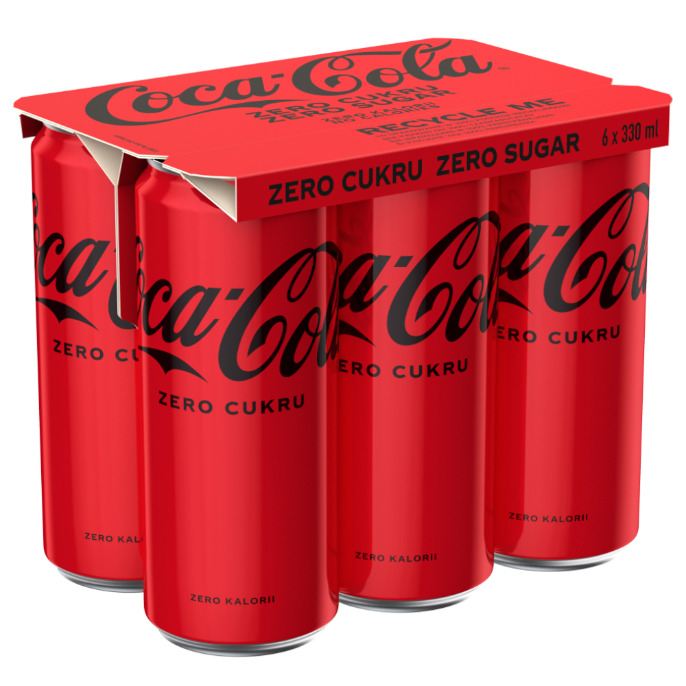 Napoje Coca-Cola Zero 6x 330 ml
