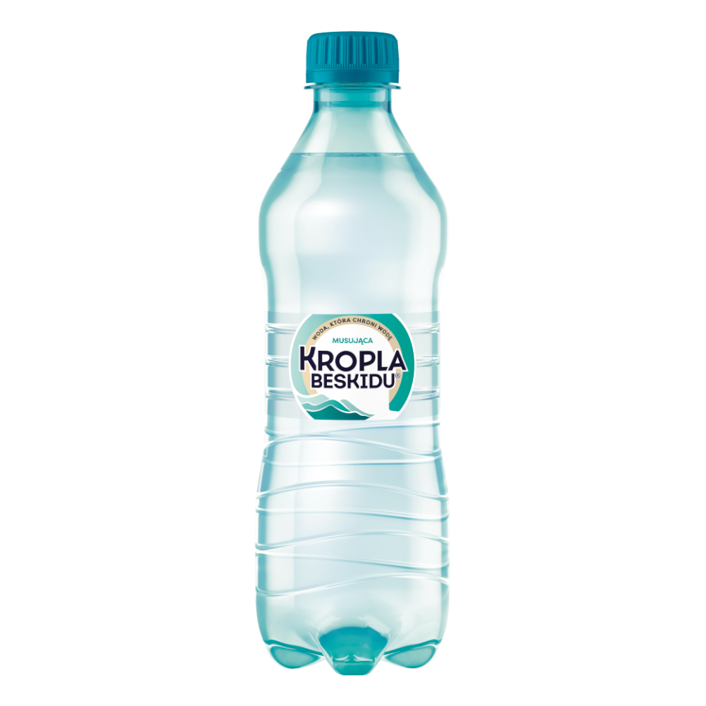 Woda Kropla Beskidu mineralna musująca 500 ml