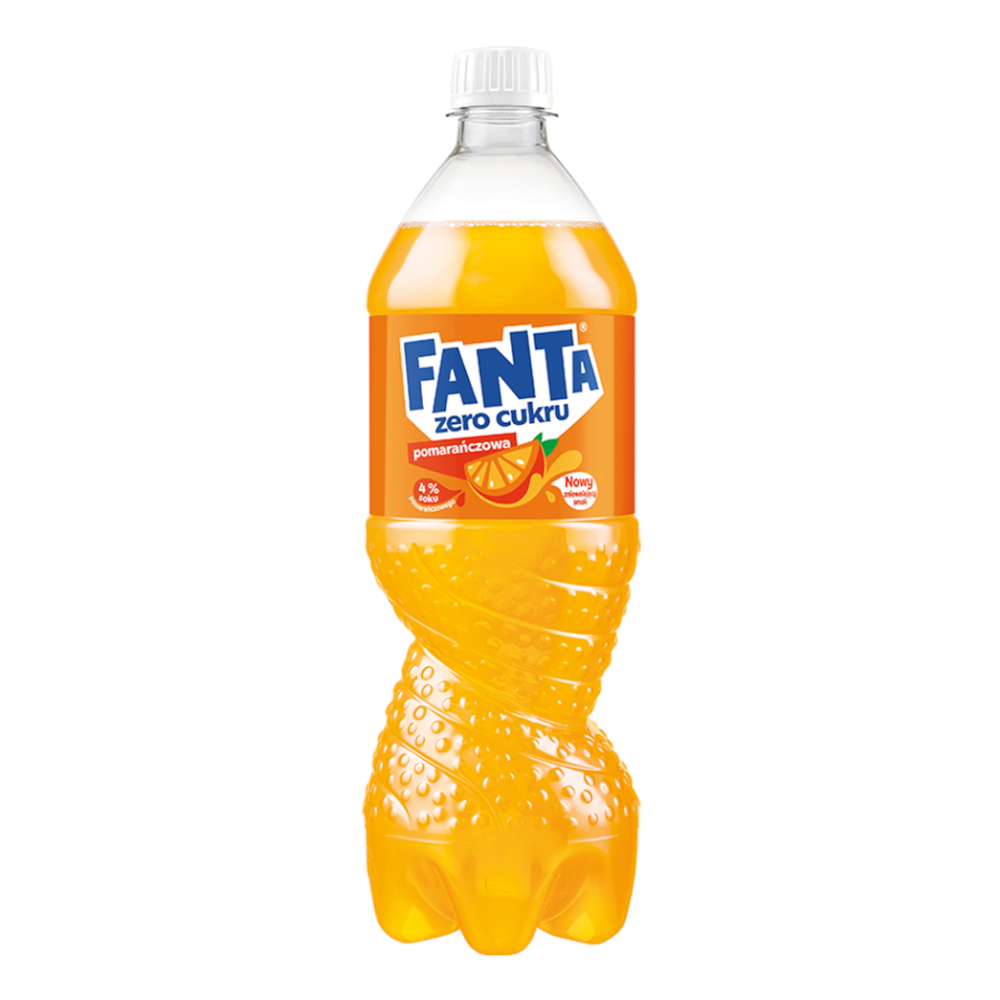 Napój Fanta Orange Zero 850 ml