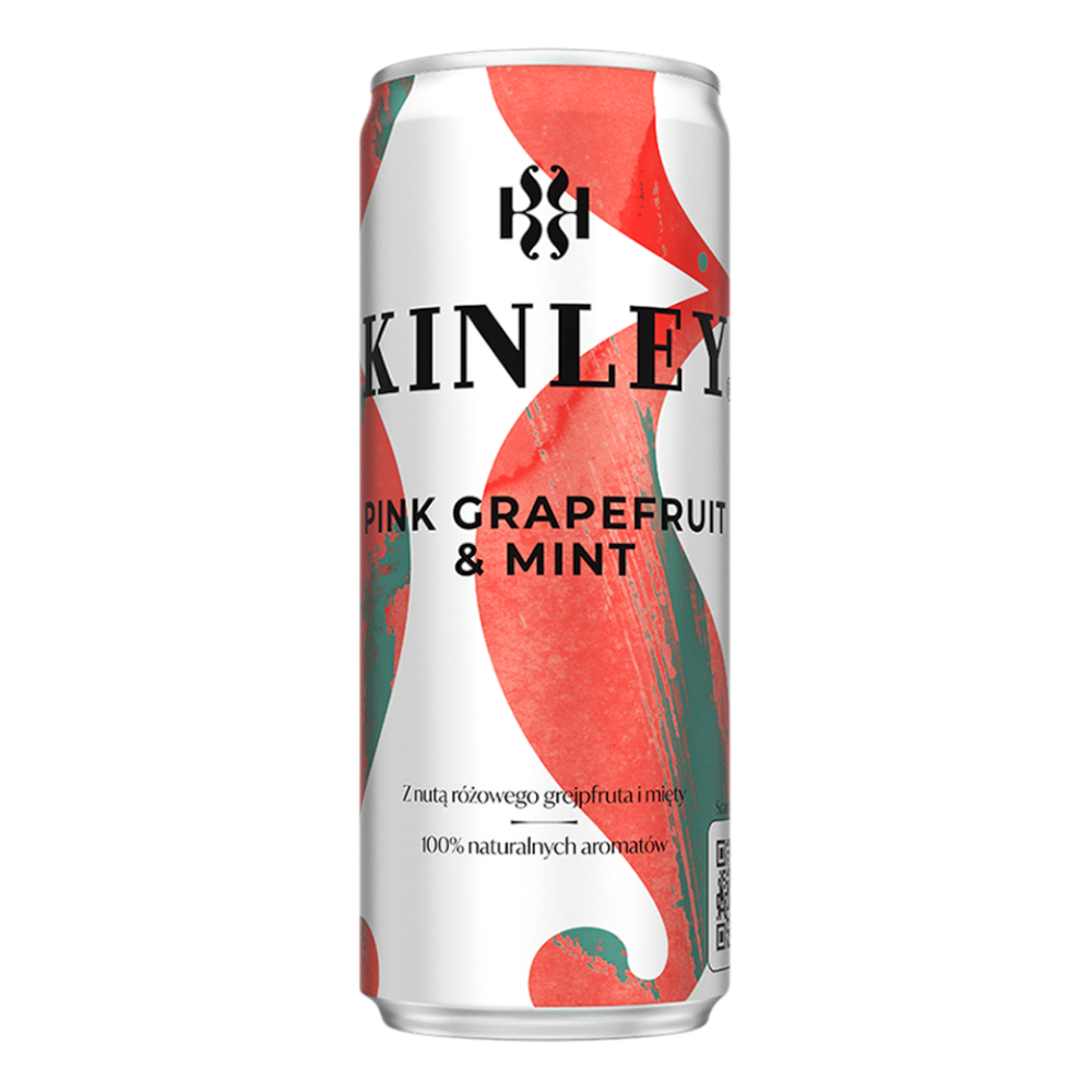 Napój Kinley Pink Grapefruit & Mint 250 ml