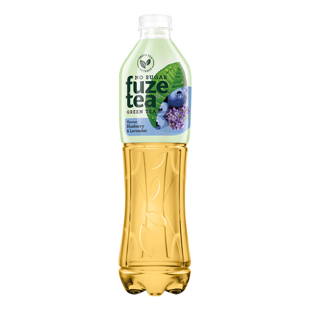 Napój Fuze Tea Zero Zielona Herbata o Smaku Borówki i Lawendy 1500 ml