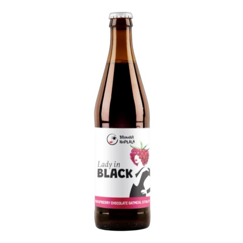 Piwo Hoplala Lady In Black 6,1% 500 ml