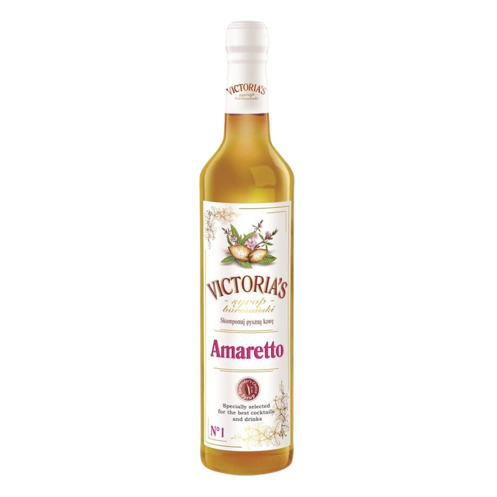 Syrop Victoria's Amaretto 490 ml