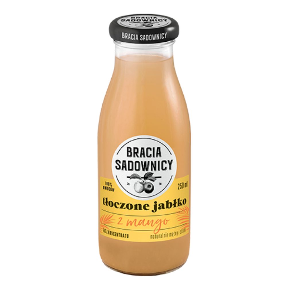 Sok Bracia Sadownicy Tłoczone Jabłko Mango 250 ml
