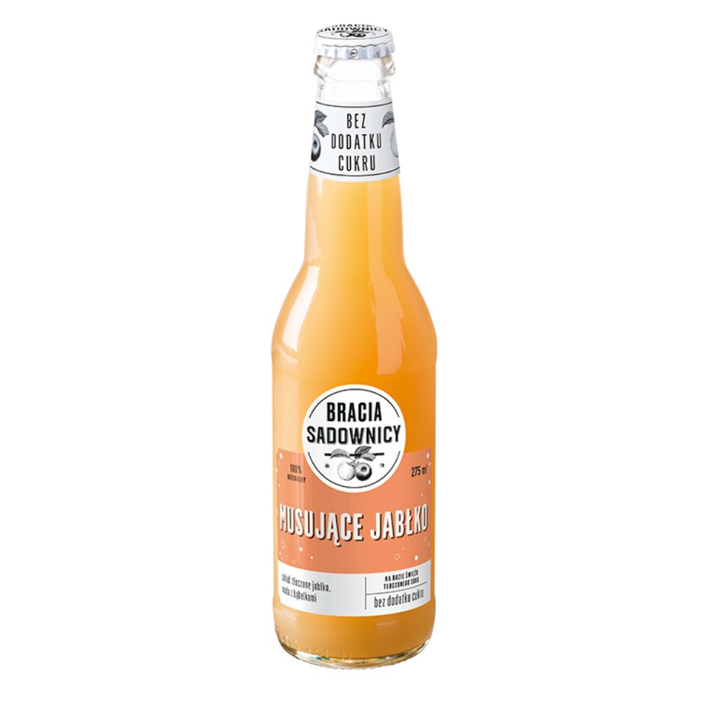 Napój Bracia Sadownicy Musujące Jabłko 275 ml