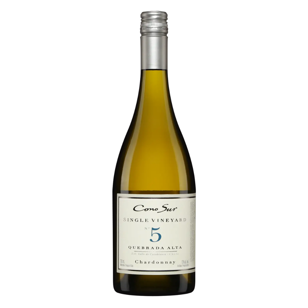 Wino Cono Sur Single Vineyard Chardonnay Chile 13,5% białe wytrawne 750 ml