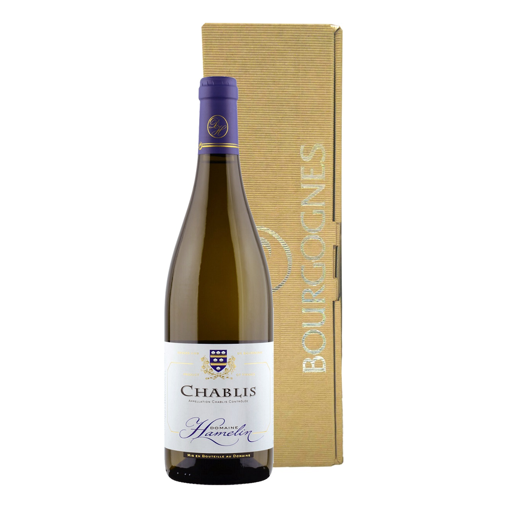 Wino Domaine Hamelin Chablis Magnum 13% białe wytrawne 1500 ml  kartonik