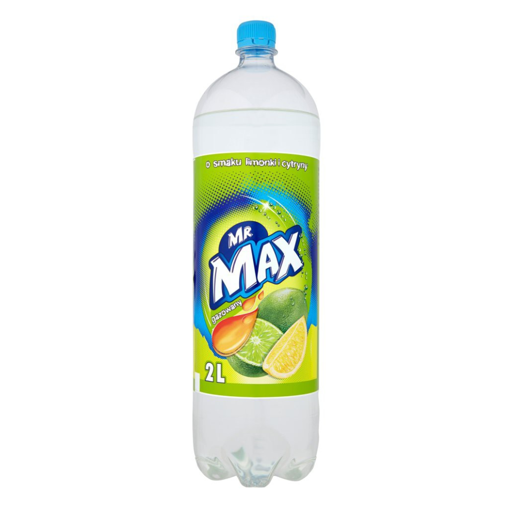 Napój Mr Max Limonka/Cytryna Gazowany 20% Soku Hoop 1500 ml