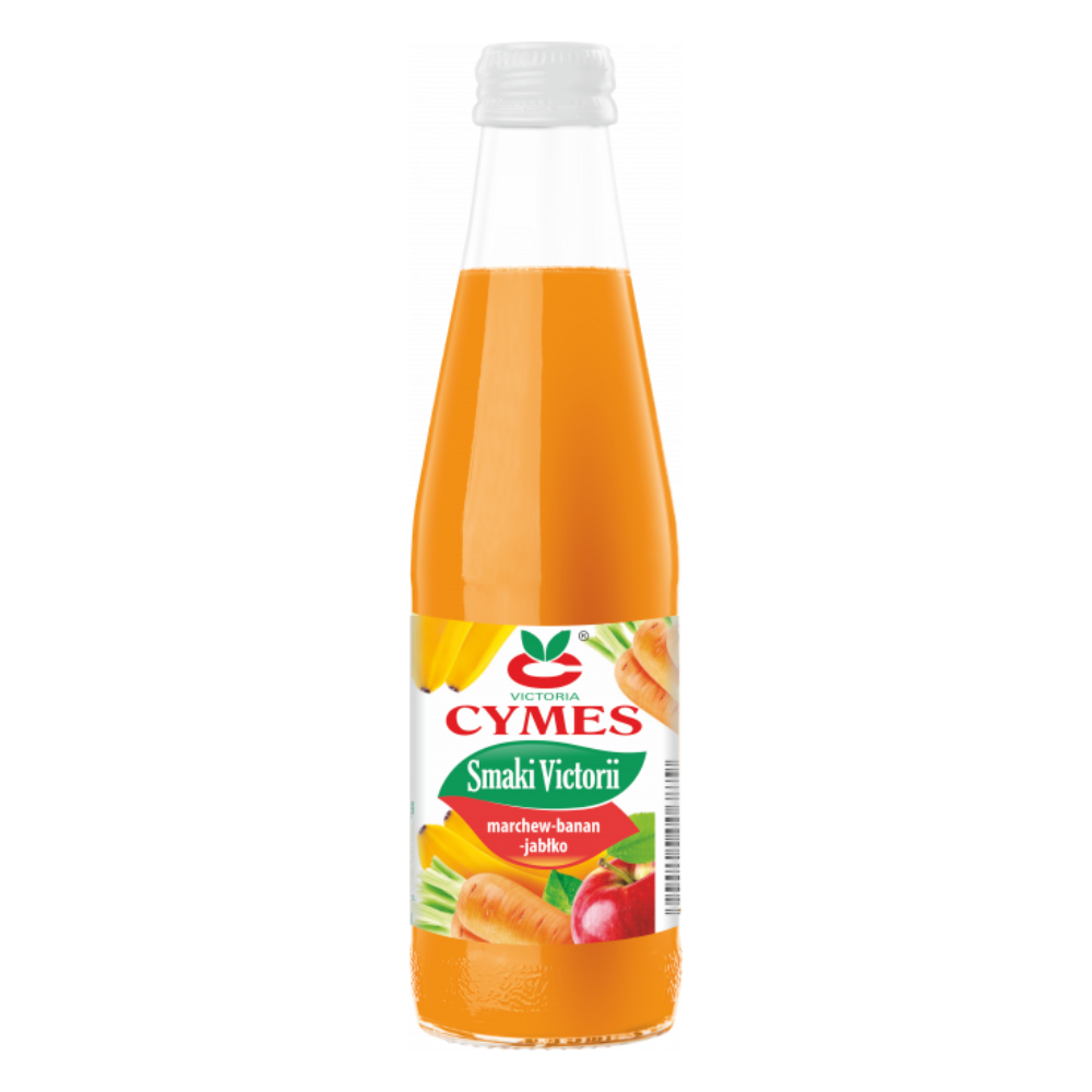 Sok Cymes Smak Victorii Marchew Banan Jabłko 250 ml