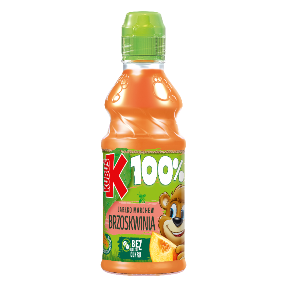 Sok Kubuś Play 100% Brzosk.-Marchew-Jabłko Top Aseptic 300 ml