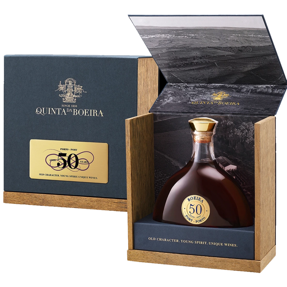 Wino Boeira 50 Years Tawny Decanter Port 19,5% czerwone słodkie 750 ml pudełko