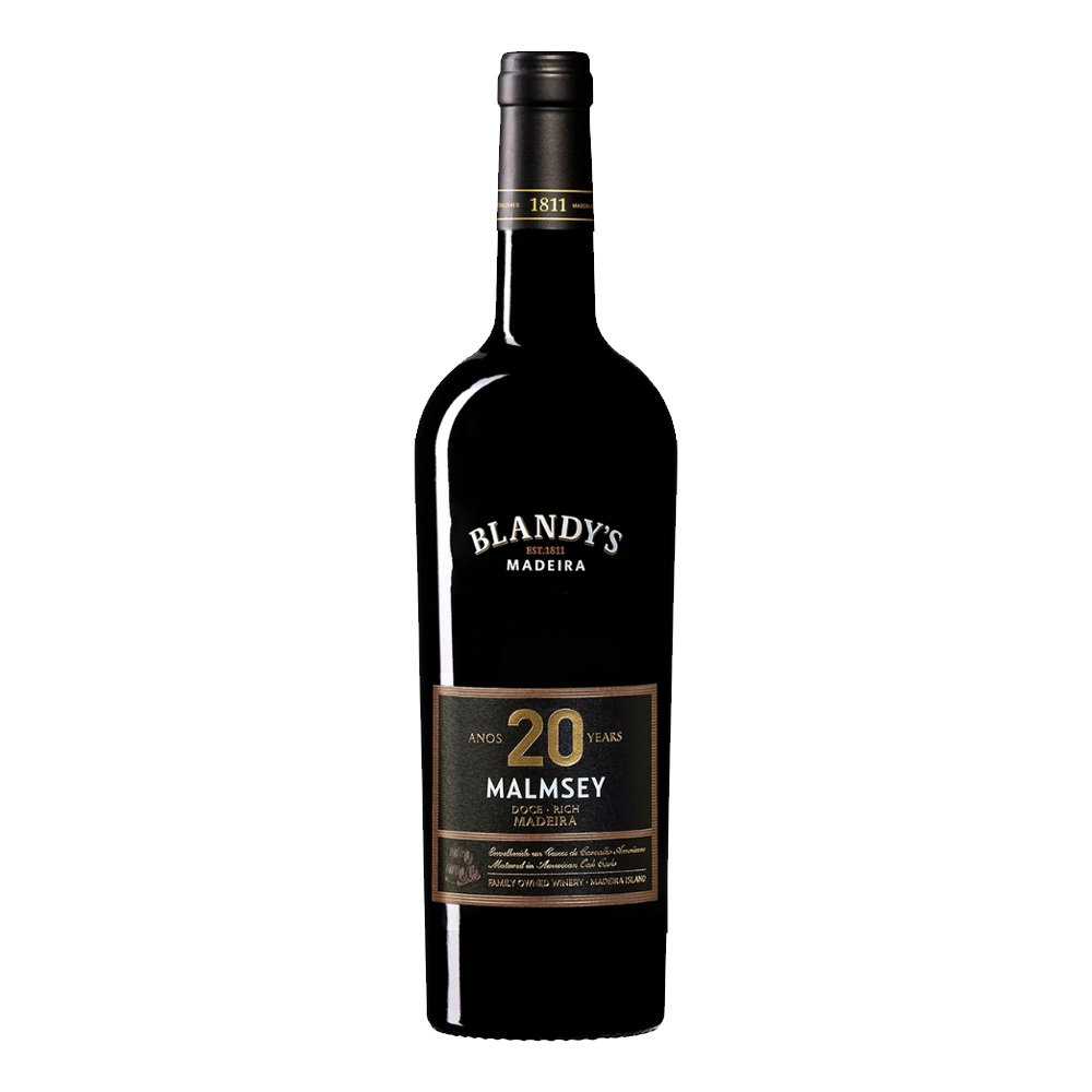Wino Blandy's Madeira Malmsey 20 YO 20% białe słodkie 500 ml