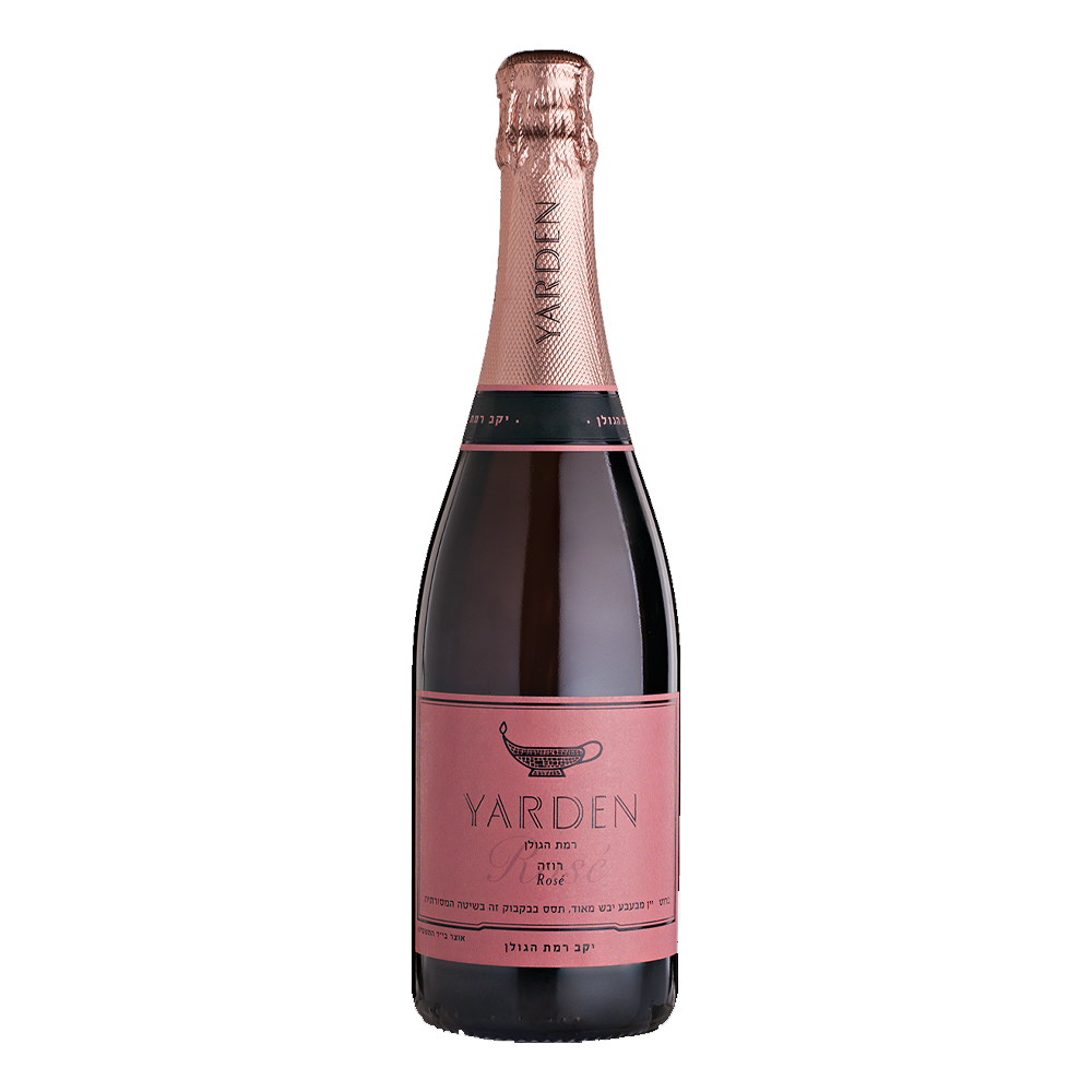 Wino musujące Yarden Rosé Sparkling 12% różowe wytrawne 750 ml