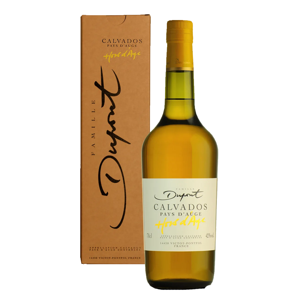 Calvados Hors d'Age 42% 700 ml zestaw