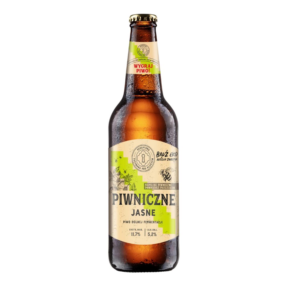 Piwo Piwniczne Jasne Jako 5,2% 500 ml