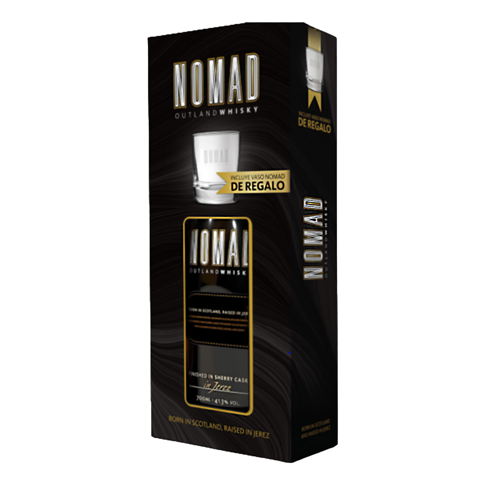 Whisky Nomad Outland 41,3% 700 ml + kieliszek