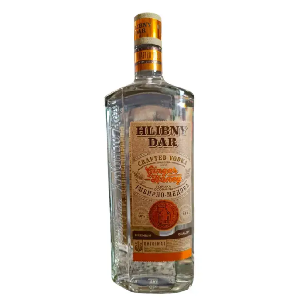 Wódka Hlibny Dar Craft Ginger Honey 40% 1000 ml