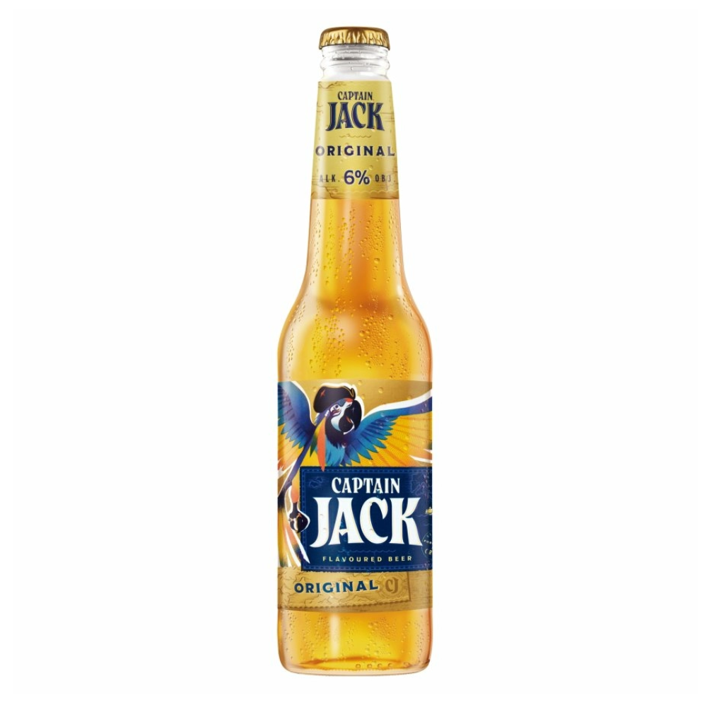 Piwo Captain Jack x12 6% 400 ml