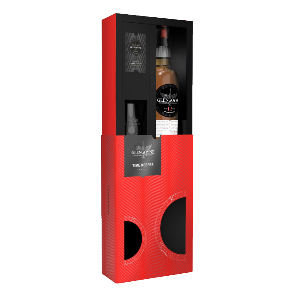 Whisky Glengoyne 12 YO TimeKeeper 43% 700 ml + szklanka