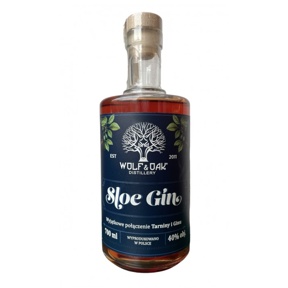 Gin Wolf Oak Sloe 40% 700 ml
