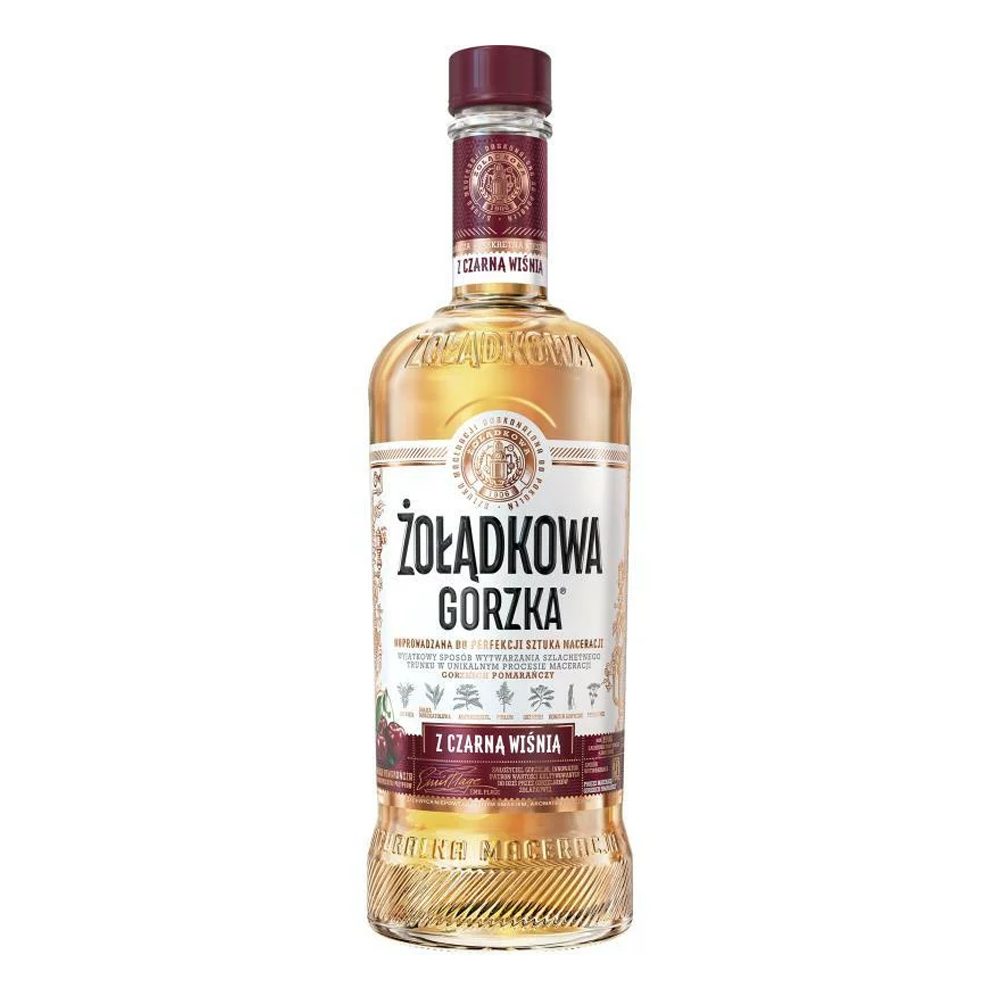 Żołądkowa Gorzka Czarna Wiśnia 34% 500 ml