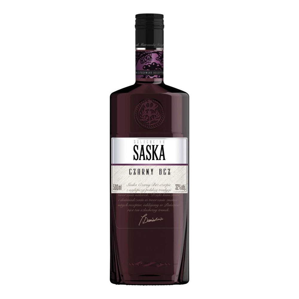 Wódka Saska Czarny Bez 32% 500 ml