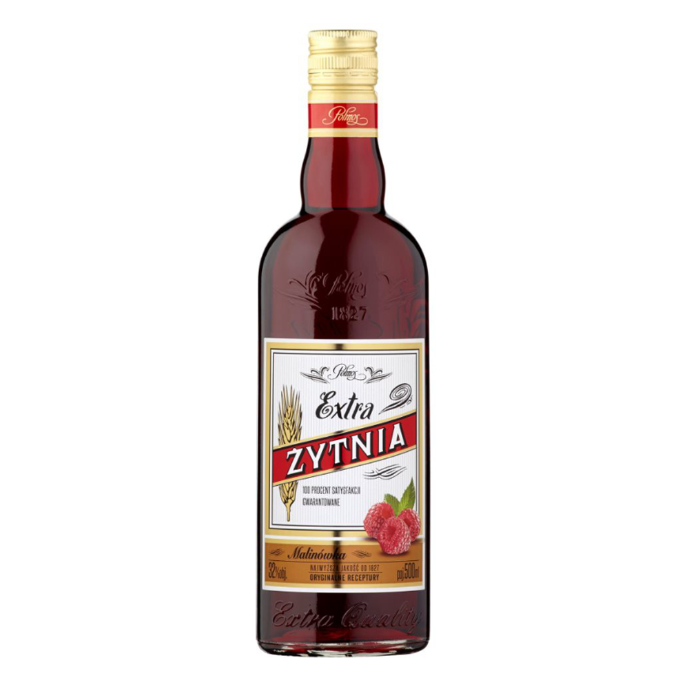 Wódka Extra Żytnia Malinówka 32% 500 ml