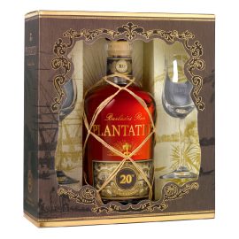 Rum Plantation Barbados 20th Anniversary + 2 kieliszki 40% 700 ml