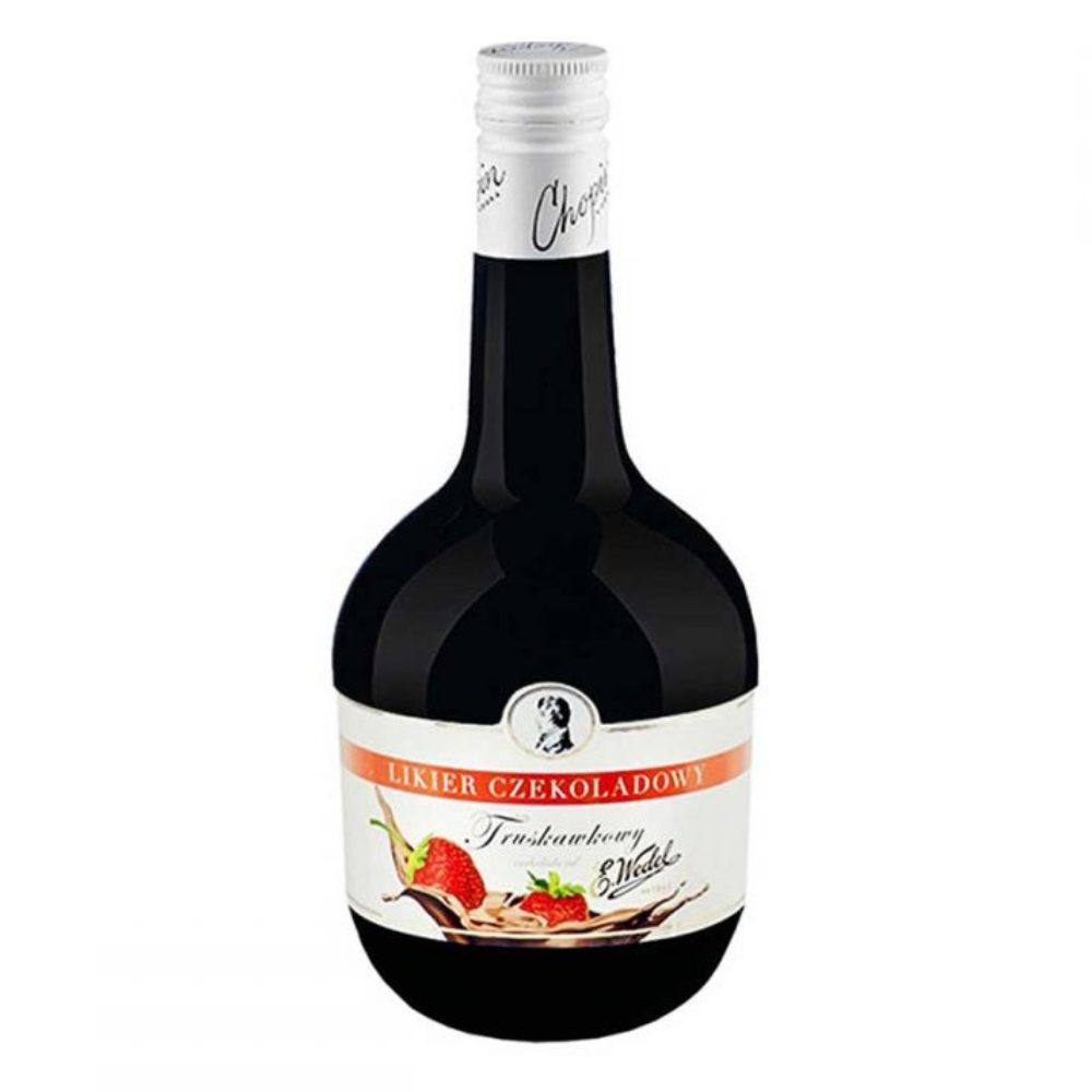 Likier Chopin Czekoladowy Wedel Truskawkowy 18% 500 ml