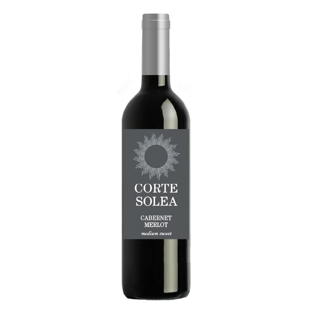 Wino Corte Solea 11% czerwone półsłodkie 750 ml