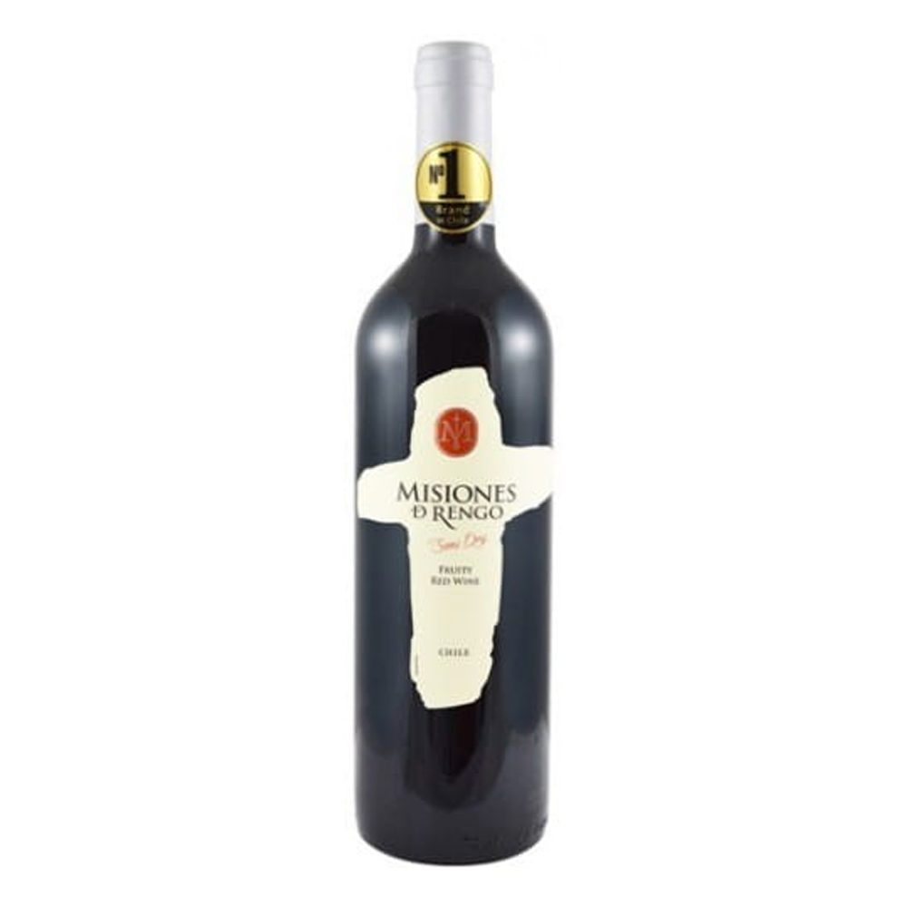 Wino Misiones De Rengo 12,5% czerwone półwytrawne 750 ml 2-Pak