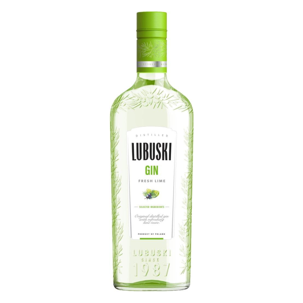 Gin Lubuski Lime 37,5% 700 ml