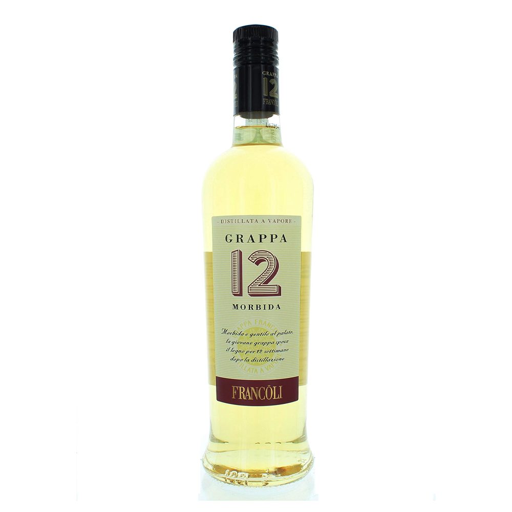 Grappa Morbida 12 Francoli 40% 700 ml