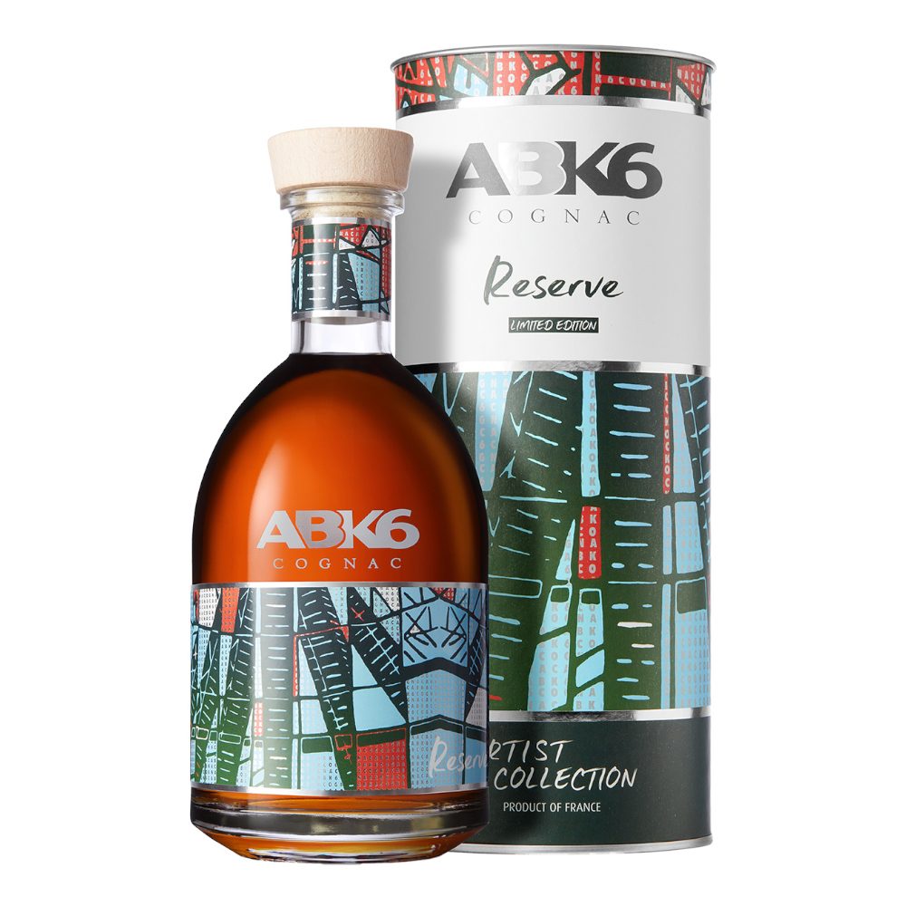 Koniak ABK6 Cognac Reserve Artist Collection Limited Edition Nᵒ4 40% 700 ml tuba