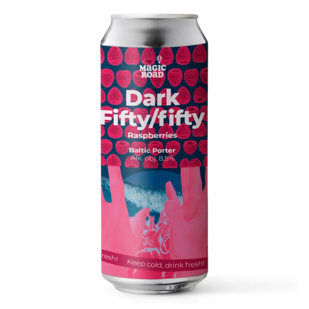 Piwo Dark Fifty Fifty 5,5% 440 ml puszka
