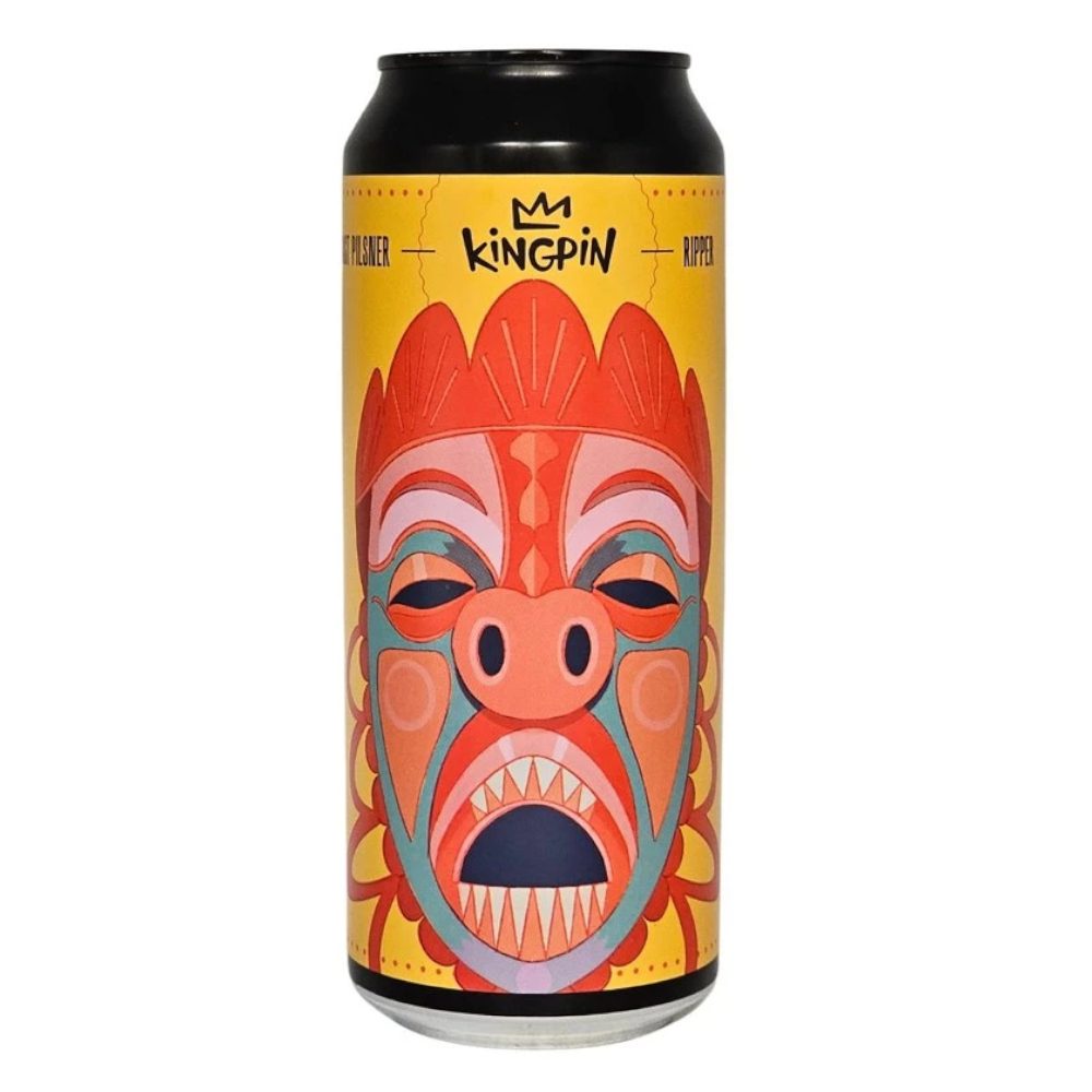 Piwo Kingpin Ripper 5% 500 ml puszka
