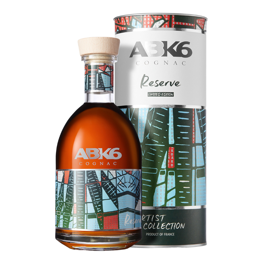 Koniak ABK6 Cognac Reserve Artist Collection Limited Edition Nᵒ4 40% 700 ml tuba