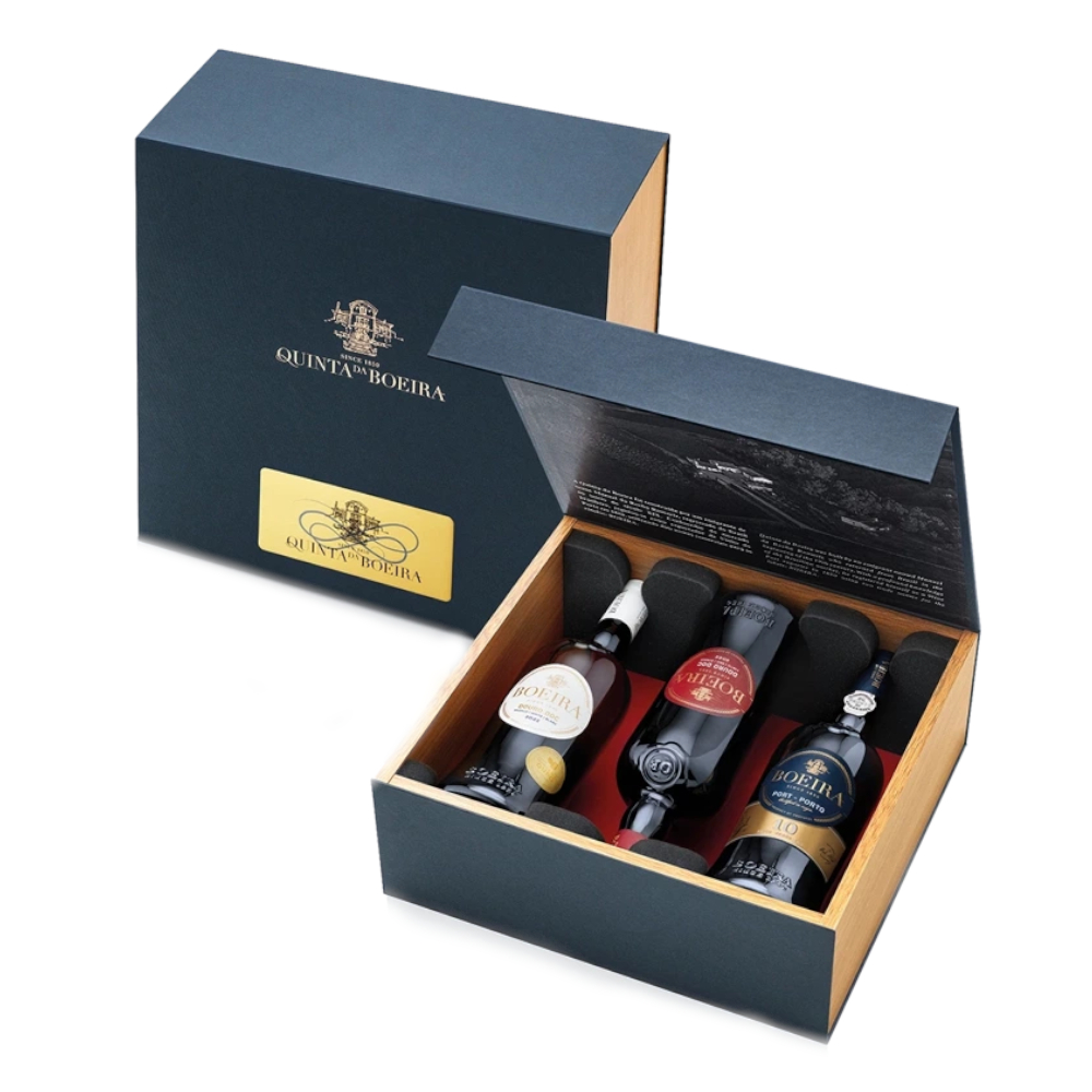 Wino Zestaw 3 butelek Boeira w prezentowym pudełku 3x 750 ml